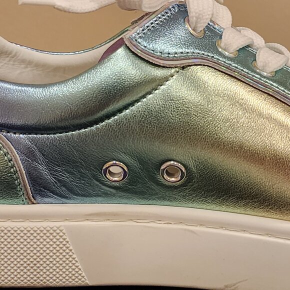 Excellent EU39 CHRISTIAN LOUBOUTIN Sneakers Vieirissima Iridescent - Picture 11 of 16